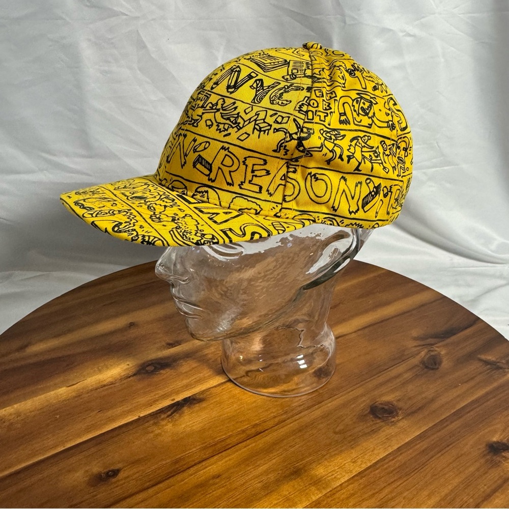 Yellow Graphic Cap - Picture 2 of 12